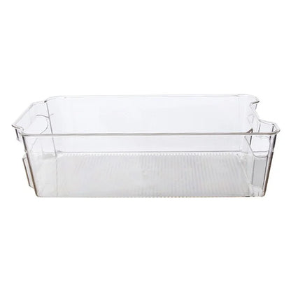 TY-0638 Kitchen Refrigerator Food Organizer Transparent PET Storage Box, Size S (BPA Free, No FDA)