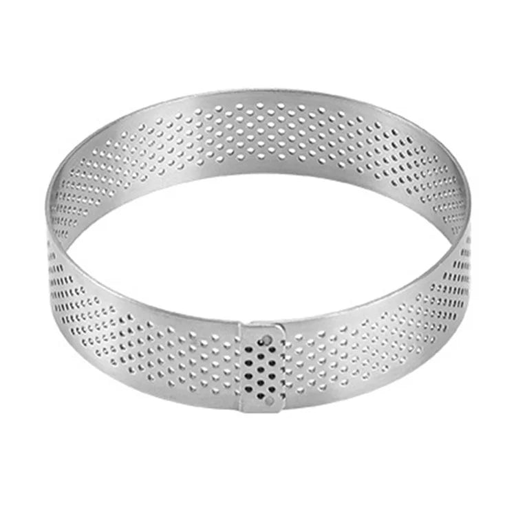 8CM Diameter Round 304 Stainless Steel Mousse Cake Ring Pastry Mold (BPA-Free, No FDA)