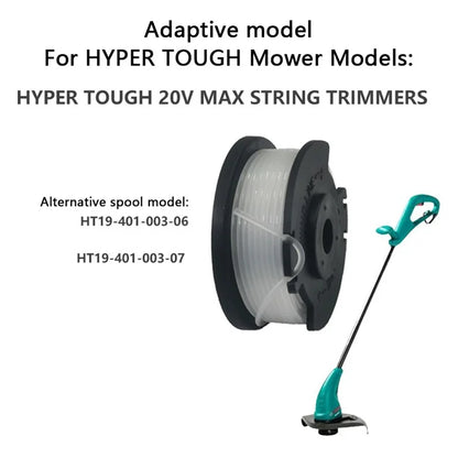 4Pcs Replacement Spools for Hyper Tough 20V Max String Trimmer Wire Reels