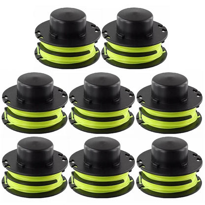 8PCS Replacement Spools for Ryobi Lawn Trimmer Wire Reels RAC119