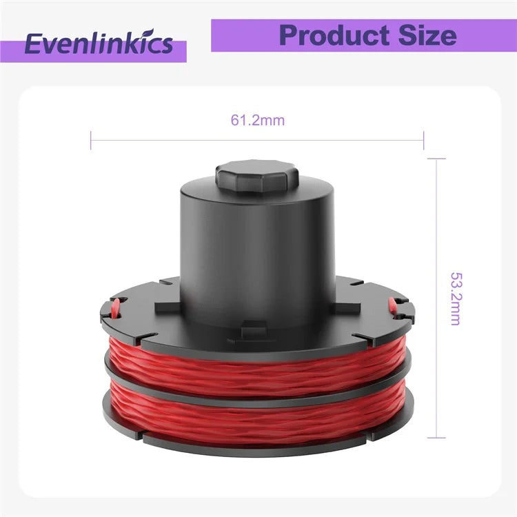 10Pcs Line Spool for AL-KO GTE 350 / GTE 450 / GTE 550 Lawn Trimmer Wire Reel, 112966