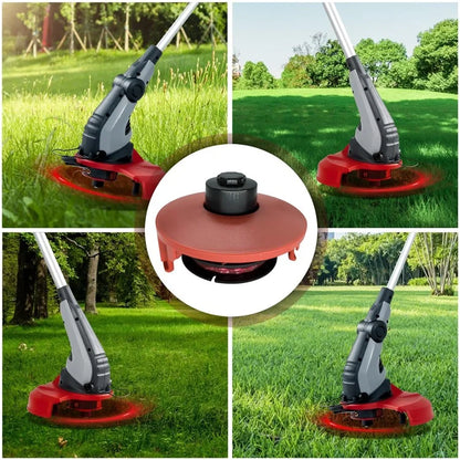 For AL-KO GTE 350 / GTE 450 / GTE 550 Grass Trimmer 6 Line Spool + 1 Spool Cap, 112966