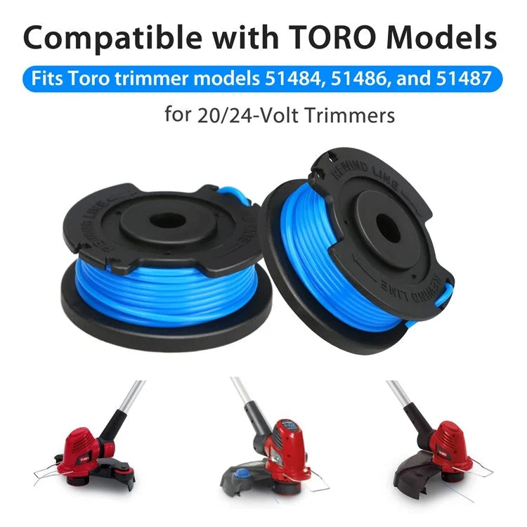 8PCS Replacement Spools for Toro Lawn Trimmer Wire Reels 88524