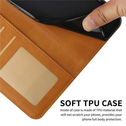 For Oppo A60 4G Case Fall Protection Calf Texture PU Leather Wallet Phone Cover