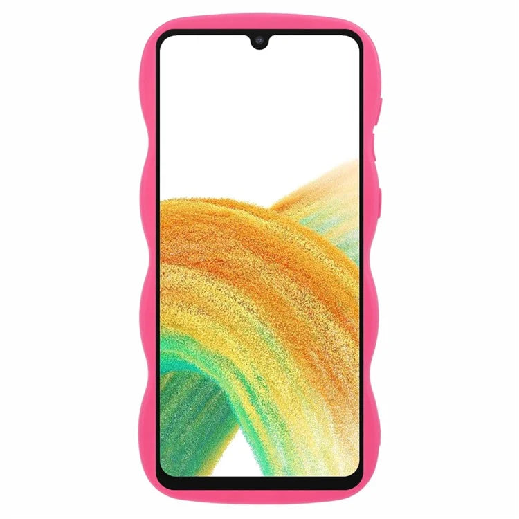 XL Series For Samsung Galaxy A23 4G / A23 5G (Global Version) Case Wavy Edge Soft TPU Phone Cover