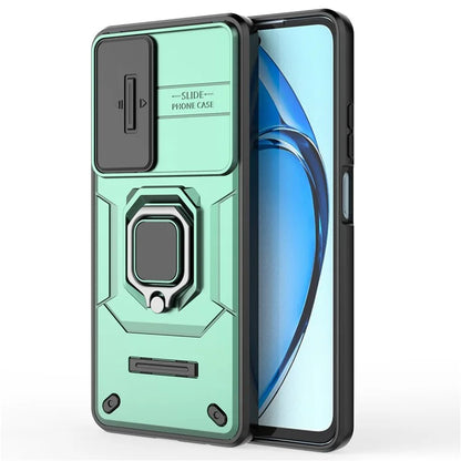 For Oppo A60 4G Case Camshield Kickstand PC+TPU Phone Cover