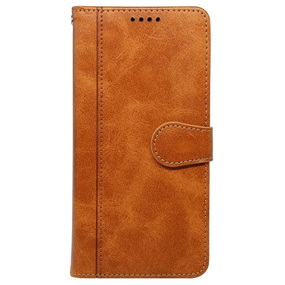 For iPhone 15 Pro Stand Case Shockproof PU Leather Phone Cover