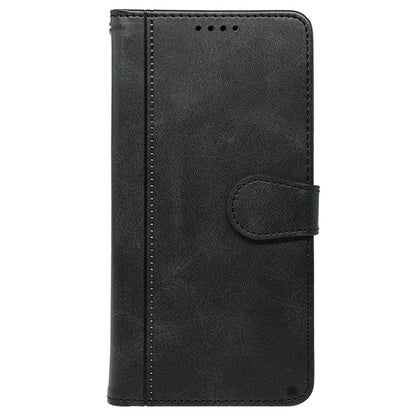 For iPhone 15 Pro Stand Case Shockproof PU Leather Phone Cover