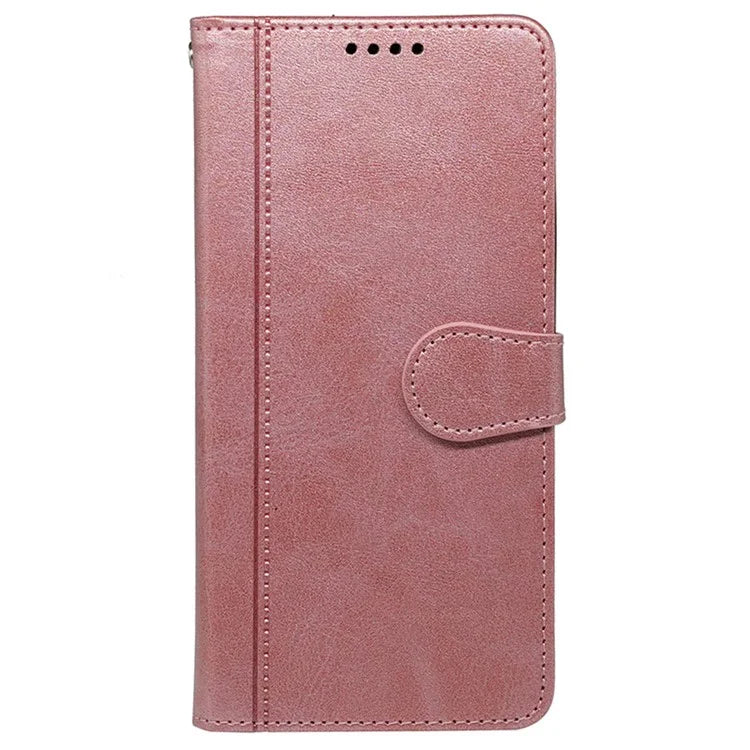 For iPhone 15 Pro Stand Case Shockproof PU Leather Phone Cover