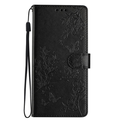 For Honor 200 5G Wallet Phone Case Butterfly Floral Imprint Leather Flip Cover