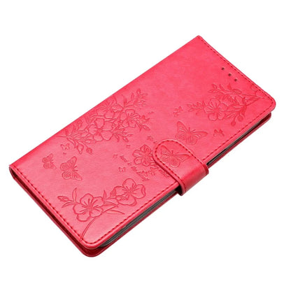 For Honor 200 5G Wallet Phone Case Butterfly Floral Imprint Leather Flip Cover