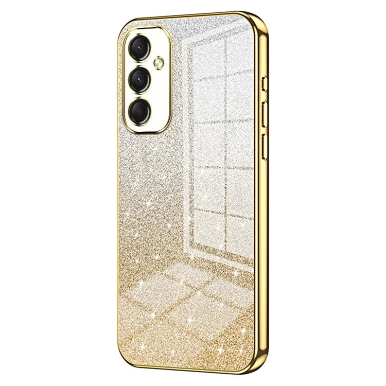 For Samsung Galaxy A16 5G Case Electroplating Gradient Glitter TPU Phone Cover