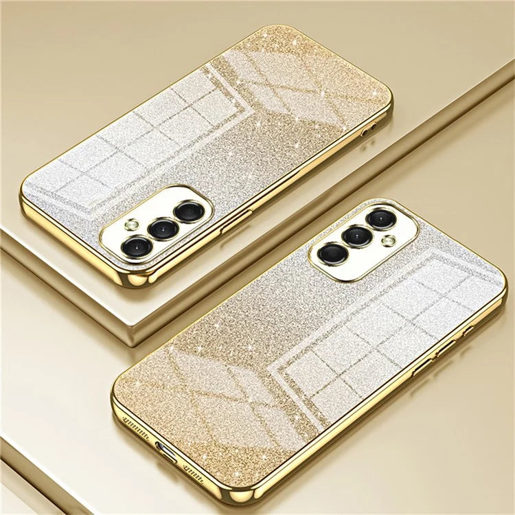 For Samsung Galaxy A16 5G Case Electroplating Gradient Glitter TPU Phone Cover