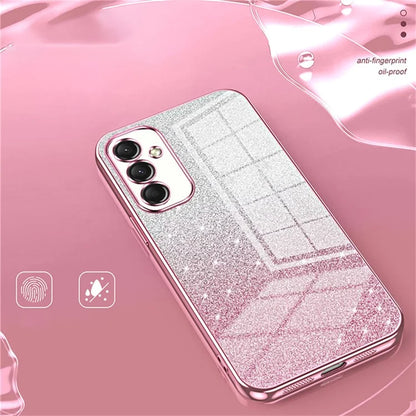 For Samsung Galaxy A16 5G Case Electroplating Gradient Glitter TPU Phone Cover