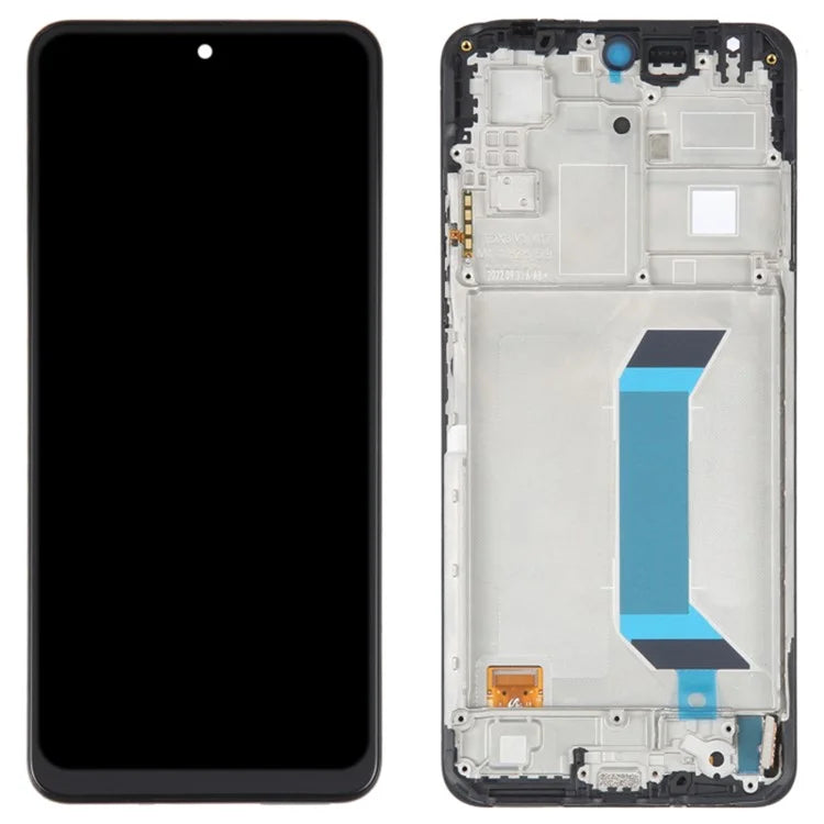 For Xiaomi Poco X5 5G / Xiaomi Redmi Note 12 5G (Global) Grade C OLED Screen and Digitizer Assembly + Frame Spare Part (without Logo)