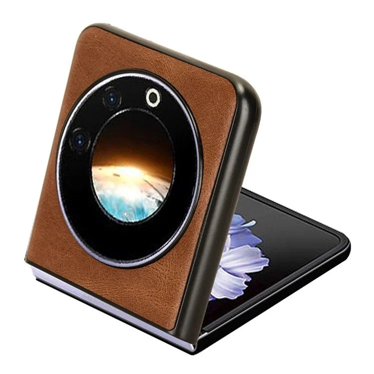 For Transsion Tecno Phantom V Flip Case PU Leather+PC Phone Cover with Bottle Opener