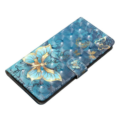 For Oppo A57 4G / A57 (2022) 5G / A77 5G Case 3D Pattern Printing Phone Leather Cover