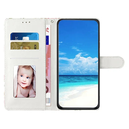 For Oppo A57 4G / A57 (2022) 5G / A77 5G Case 3D Pattern Printing Phone Leather Cover