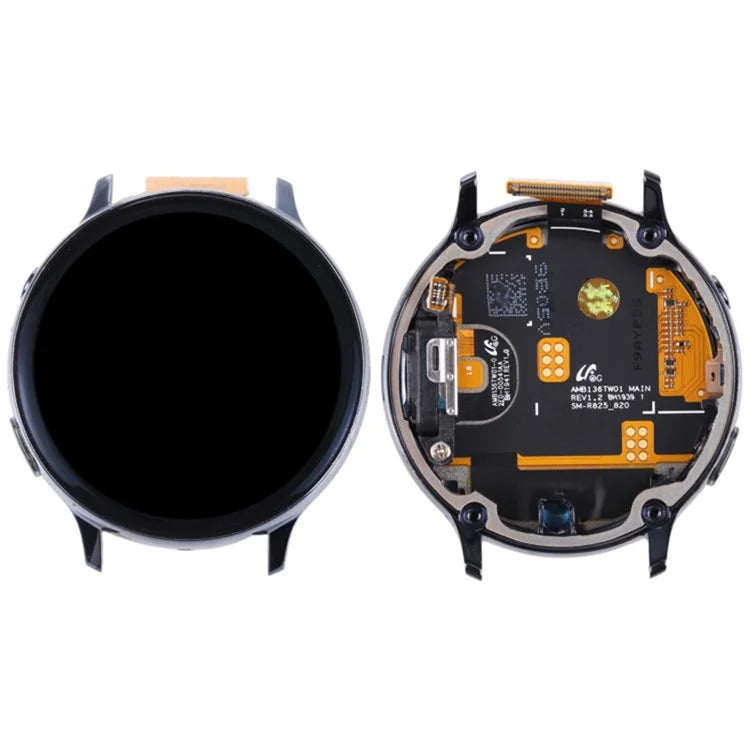 For Samsung Galaxy Watch Active2 44mm SM-R820 825 Grade S OEM LCD Screen and Digitizer Assembly + Frame (without Logo)