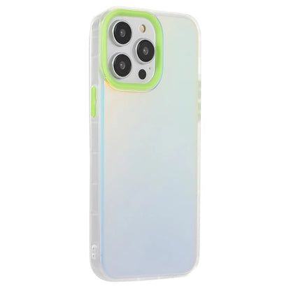 For iPhone 15 Pro Protective Case PC+TPU Laser Matte Phone Protector