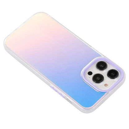 For iPhone 15 Pro Protective Case PC+TPU Laser Matte Phone Protector