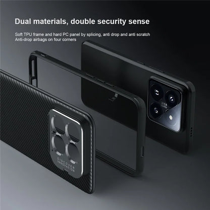 NILLKIN CamShield Prop Series for Xiaomi 14 Phone Case Camera Protection Kickstand Cover