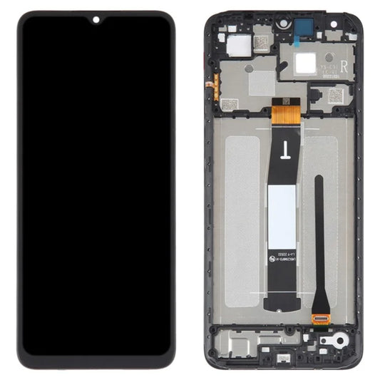 For Xiaomi Redmi 12C 4G / Poco C55 4G Grade B LCD Screen and Digitizer Assembly + Frame Replacement Part (without Logo)