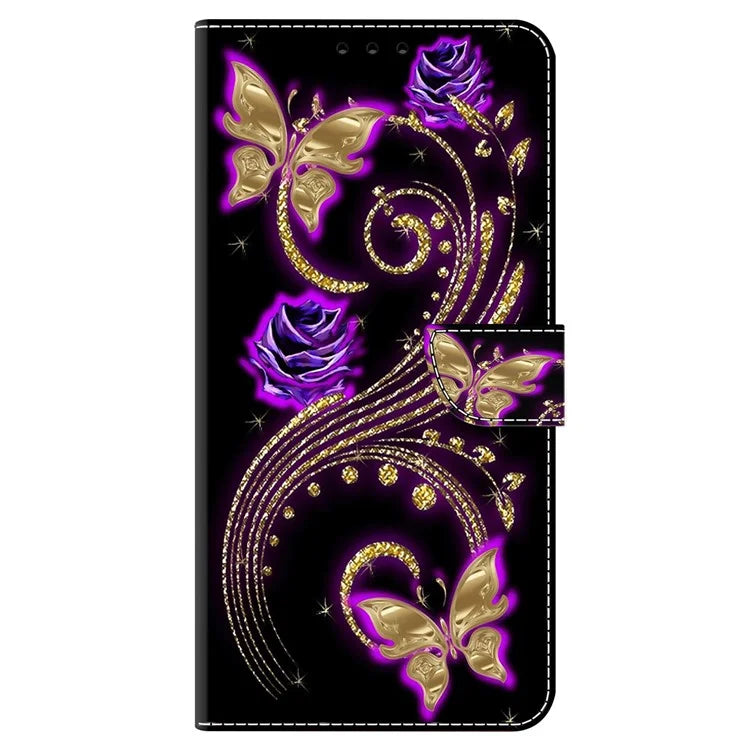 For Oppo A38 4G / A18 4G Leather Case 3D Pattern Printing Wallet Cover