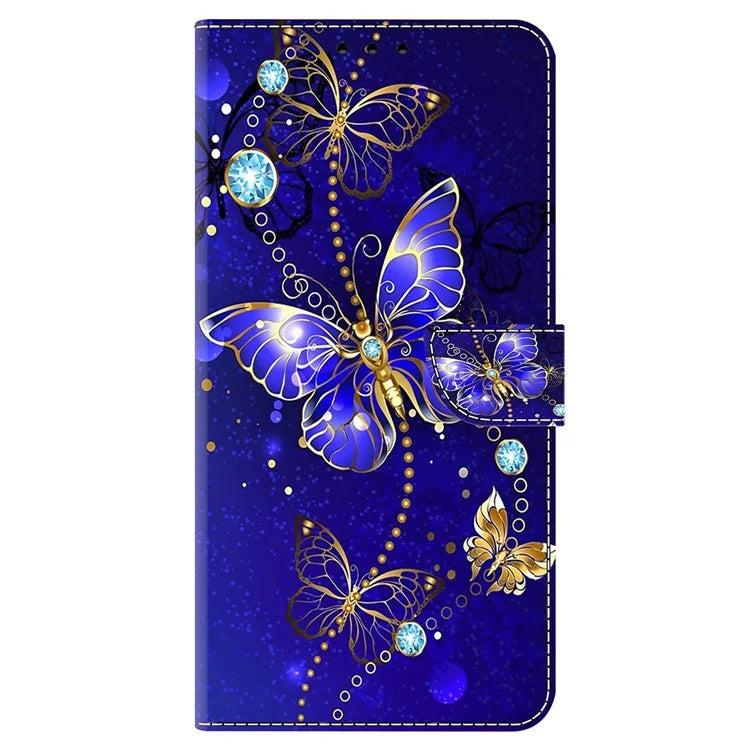 For Oppo A38 4G / A18 4G Leather Case 3D Pattern Printing Wallet Cover