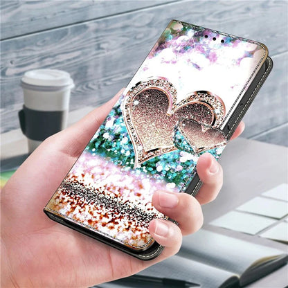 For Oppo A38 4G / A18 4G Leather Case 3D Pattern Printing Wallet Cover