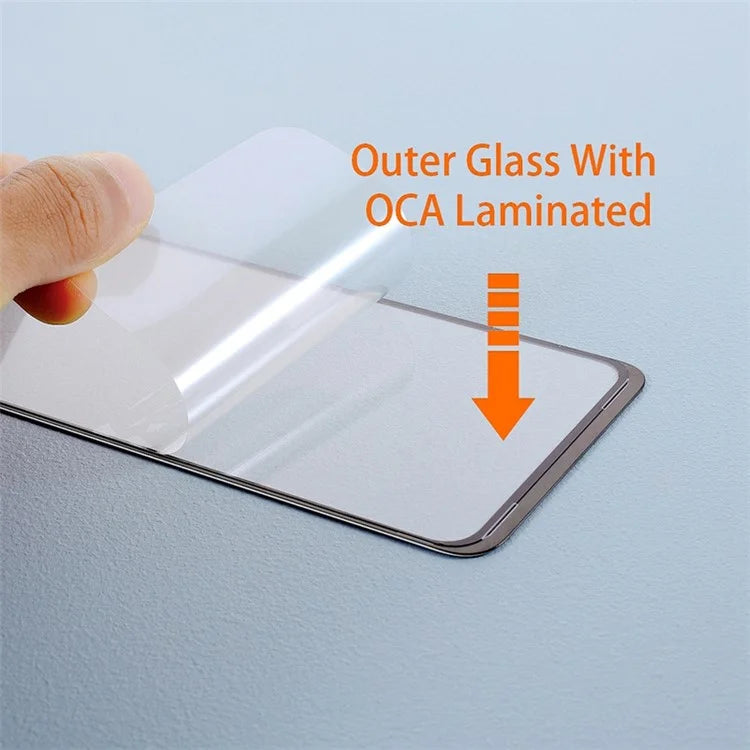 For Xiaomi 14 Pro Front Screen Glass Lens + OCA Adhesive Replacement Parts (without Logo)