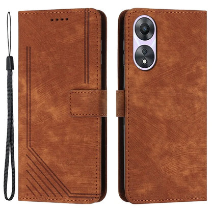 For Oppo A58 5G / A58x 5G / A78 5G / A1x 5G / A1 5G / A2x 5G Leather Case Skin Touch Phone Cover