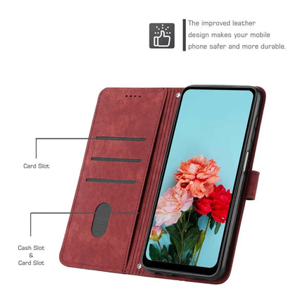 For Oppo A58 5G / A58x 5G / A78 5G / A1x 5G / A1 5G / A2x 5G Leather Case Skin Touch Phone Cover