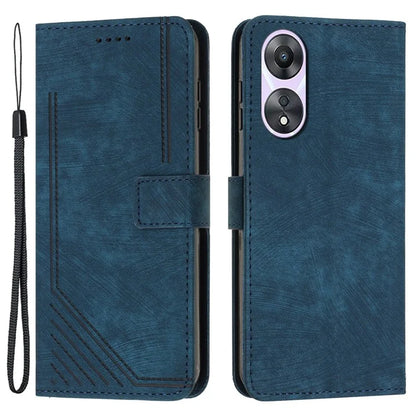 For Oppo A58 5G / A58x 5G / A78 5G / A1x 5G / A1 5G / A2x 5G Leather Case Skin Touch Phone Cover