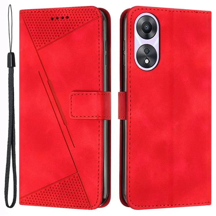 For Oppo A58 5G / A58x 5G / A78 5G / A1x 5G / A1 Vitality Edition / A2x 5G Phone Case Leather Folio Flip Cover