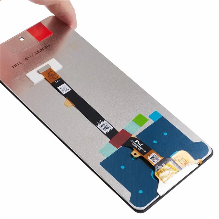 For Transsion Infinix Hot 40 X6836 OEM Grade S LCD Screen and Digitizer Assembly Replacement Part (without Logo)