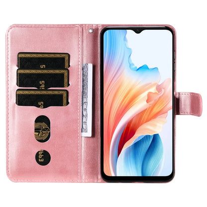 For Oppo A59 5G / A2m 5G Case Zipper Pocket Shockproof Phone Wallet Cover