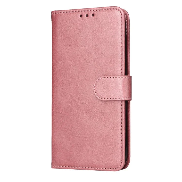 For Oppo A59 5G / A2m 5G Magnetic Phone Case Calf Texture Card Slots Cover