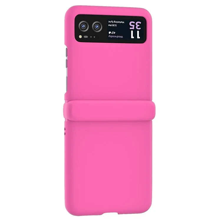 For Motorola Razr 40 5G Case Skin-Touch Hinge Protection Phone Cover