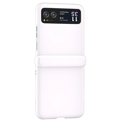 For Motorola Razr 40 5G Case Skin-Touch Hinge Protection Phone Cover