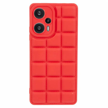 For Xiaomi Redmi Note 12 Turbo / Poco F5 5G Slim Case Down Jacket Anti-Drop TPU Phone Cover