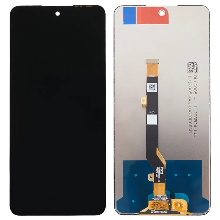 For Transsion Tecno Pova 5 Pro 5G LH8n LCD Screen and Digitizer Assembly Part (without Logo, Grade C)