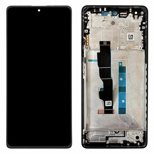 For Xiaomi Redmi Note 13 5G OEM Grade S AMOLED Screen and Digitizer Assembly + Frame Part (without Logo), Black