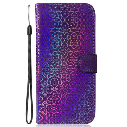 For Oppo A59 5G / A2m 5G Case Dazzling Flower PU Leather Folio Flip Wallet Phone Cover