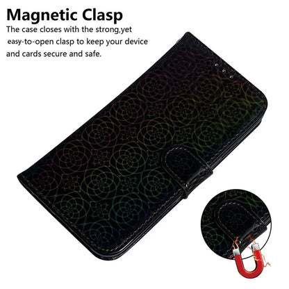 For Oppo A59 5G / A2m 5G Case Dazzling Flower PU Leather Folio Flip Wallet Phone Cover