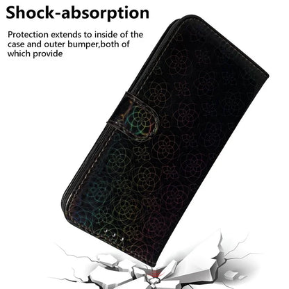 For Oppo A59 5G / A2m 5G Case Dazzling Flower PU Leather Folio Flip Wallet Phone Cover