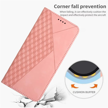 For Oppo A59 5G / A2m 5G Wallet Case Rhombus PU Leather Folio Phone Cover