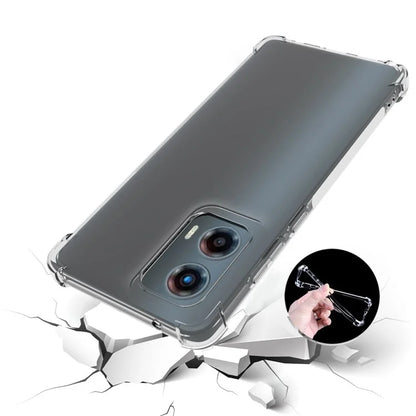 For Motorola Moto G Stylus 5G (2024) Cell Phone Case Transparent Anti-drop Soft TPU Back Cover