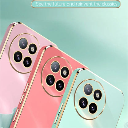 XINLI For Xiaomi Civi 4 Pro 5G / 14 Civi 5G Phone Cover Electroplating Frame Ring Kickstand Anti-Drop TPU Case