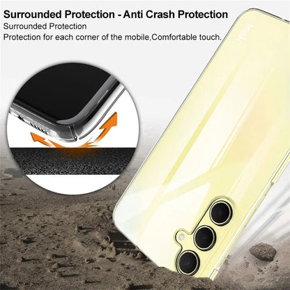 IMAK Crystal Case II Pro for Samsung Galaxy A35 5G Case Clear Hard PC Bump Proof Phone Cover